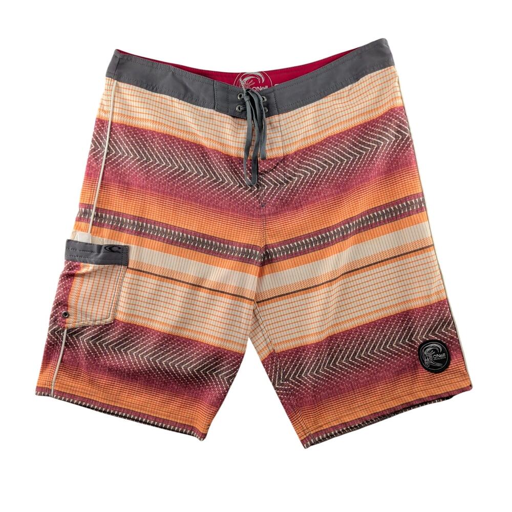 O'Neill Bajamigo Board Shorts Men's 33 Surf Swim Trunks Beach Y2K